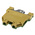 RS PRO 2-Way Earth Terminal Block, 6mm², 20 → 8 AWG Wire, Screw Down, Nylon Housing