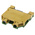 RS PRO 2-Way Earth Terminal Block, 10mm², 16 → 6 AWG Wire, Screw Down, Nylon Housing