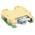 RS PRO 2-Way Earth Terminal Block, 35mm², 10 → 2 AWG Wire, Screw Down, Nylon Housing