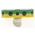 Weidmuller 2-Way EK 16 Earth Terminal Block, 10 → 6 AWG Wire, Screw Down, Nylon Housing, ATEX