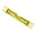 TE Connectivity, PIDG Butt Splice Connector, Yellow, Insulated, Tin 26 → 22 AWG