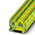 Phoenix Contact 2-Way PT 4-PE Earth Terminal Block, 24 <arrow/> 10 AWG Wire, Push In, Polyamide Housing