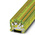 Phoenix Contact 4-Way PTS 2.5-QUATTRO-PE Earth Terminal Block, 4mm², 26 → 12 AWG Wire, Push In, Polyamide