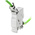 Weidmüller 2-Contact Female to Female Interface Module, RJ45 Connector, DIN Rail Mount, 1A