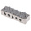 RS PRO 5-Way CE (BS EN 60998) Earth Block, 0 → 16 AWG Wire, Screw Down, Brass Housing