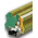 RS PRO 2-Way DIN Rail Earth Block, 0.5 to 2.5mm², 26 → 12 AWG Wire, Screw