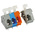 Wago 256 Series PCB Terminal Block, Through Hole Mount, Solder Termination
