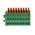 Phoenix Contact FFKDS/V-2.54 Series PCB Terminal Block, 2.54mm Pitch, Through Hole Mount, Solder Termination