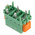 Phoenix Contact SDC 2.5/ 4-PV-5.0-ZB Series PCB Terminal Block, 4-Contact, 5mm Pitch, Through Hole Mount, 1-Row, Screw