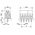 Phoenix Contact MPT 0.5/8-2.54 Series PCB Terminal Block, 8-Contact, 2.54mm Pitch, Through Hole Mount, 1-Row, Screw