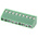 Phoenix Contact MPT 0.5/9-2.54 Series PCB Terminal Block, 9-Contact, 2.54mm Pitch, Through Hole Mount, 1-Row, Screw