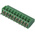 Phoenix Contact MPT 0.5/10-2.54 Series PCB Terminal Block, 10-Contact, 2.54mm Pitch, Through Hole Mount, 1-Row, Screw