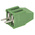 TE Connectivity Buchanan Series PCB Terminal Block, 2-Contact, 2.54mm Pitch, Through Hole Mount, 1-Row, Screw
