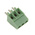 RS PRO PCB Terminal Block, 3-Contact, 2.54mm Pitch, Through Hole Mount, 1-Row, Screw Termination