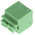 Phoenix Contact PTS 1.5/ 2-5.0-H Series PCB Terminal Block, 2-Contact, 5mm Pitch, Through Hole Mount, 1-Row, Spring