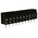 RS PRO PCB Terminal Block, 10-Contact, 5mm Pitch, Through Hole Mount, 1-Row, Screw Termination