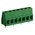 RS PRO PCB Terminal Block, 4-Contact, 10mm Pitch, Through Hole Mount, 1-Row, Screw Termination
