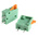 Phoenix Contact FFKDSA1/V-5.08 Series PCB Terminal Block, 1-Contact, 2.54mm Pitch, Through Hole Mount, 1-Row, Solder