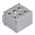 TE Connectivity PCB Terminal Block, 3-Contact, 3.81mm Pitch, Through Hole Mount, 1-Row, Solder Termination
