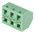 Phoenix Contact SMKDSN 1.5/3-5.08 Series PCB Terminal Block, 3-Contact, 5mm Pitch, Through Hole Mount, 1-Row, Screw