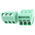 Phoenix Contact SMKDS 3/ 3-5.08 Series PCB Terminal Block, 3-Contact, 5.08mm Pitch, Through Hole Mount, 1-Row, Screw