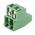 Phoenix Contact MKKDSN 1.5/2-5.08 Series PCB Terminal Block, 4-Contact, 5.08mm Pitch, Through Hole Mount, 2-Row, Screw