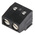 Phoenix Contact MKDSN 1.5/ 2 HT BK Series PCB Terminal Block, 5mm Pitch, Through Hole Mount, Solder Termination