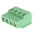Phoenix Contact MKDS 3/4-5.08 Series PCB Terminal Block, 4-Contact, 5.08mm Pitch, Through Hole Mount, 1-Row, Screw
