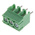 Phoenix Contact PT 1.5/ 3-3.5-H Series PCB Terminal Block, 3.5mm Pitch, Through Hole Mount, Screw Termination