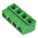 TE Connectivity Buchanan Series PCB Terminal Block, 4-Contact, 5.08mm Pitch, Through Hole Mount, 1-Row, Screw