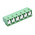 TE Connectivity Buchanan Series PCB Terminal Block, 6-Contact, 5.08mm Pitch, Through Hole Mount, 1-Row, Screw