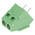 TE Connectivity Buchanan Series PCB Terminal Block, 2-Contact, 5.08mm Pitch, Through Hole Mount, 1-Row, Screw