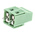 Phoenix Contact MKDSN 2.5/2 Series PCB Terminal Block, 2-Contact, 5mm Pitch, Through Hole Mount, 1-Row, Screw