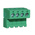 RS PRO 5.08mm Pitch 4 Way Right Angle Pluggable Terminal Block, Inverted Plug, Through Hole, Screw Termination
