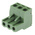 RS PRO 5.08mm Pitch 3 Way Pluggable Terminal Block, Plug, Cable Mount, Screw Termination