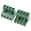 RS PRO 5.08mm Pitch 4 Way Pluggable Terminal Block, Plug, Cable Mount, Screw Termination