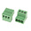 RS PRO 5.08mm Pitch 3 Way Pluggable Terminal Block, Plug, Cable Mount, Screw Termination