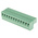 RS PRO 5.08mm Pitch 12 Way Pluggable Terminal Block, Plug, Cable Mount, Screw Termination