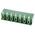 RS PRO 5.08mm Pitch 7 Way Pluggable Terminal Block, Header, Through Hole, Solder Termination