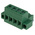RS PRO 5.08mm Pitch 4 Way Pluggable Terminal Block, Plug, Through Hole, Screw Termination