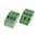 RS PRO 5mm Pitch 3 Way Pluggable Terminal Block, Plug, Through Hole, Screw Termination