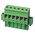 RS PRO 5.08mm Pitch 4 Way Pluggable Terminal Block, Plug, Through Hole, Screw Termination