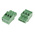 RS PRO 5mm Pitch 3 Way Pluggable Terminal Block, Plug, Through Hole, Screw Termination