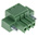 RS PRO 3.5mm Pitch 3 Way Pluggable Terminal Block, Plug, Through Hole, Screw Termination