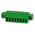 RS PRO 3.5mm Pitch 8 Way Pluggable Terminal Block, Plug, Through Hole, Screw Termination