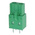 RS PRO 5.08mm Pitch 2 Way Pluggable Terminal Block, Plug, Through Hole, Screw Termination