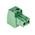 RS PRO 3.5mm Pitch 2 Way Right Angle Pluggable Terminal Block, Plug, Through Hole, Screw Termination
