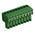 RS PRO 3.5mm Pitch 9 Way Right Angle Pluggable Terminal Block, Plug, Through Hole, Screw Termination