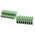 RS PRO 3.81mm Pitch 8 Way Right Angle Pluggable Terminal Block, Plug, Through Hole, Screw Termination