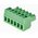 RS PRO 3.81mm Pitch 6 Way Pluggable Terminal Block, Plug, Through Hole, Screw Termination